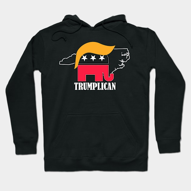 Trumplican - Donald Trump Hoodie by fromherotozero